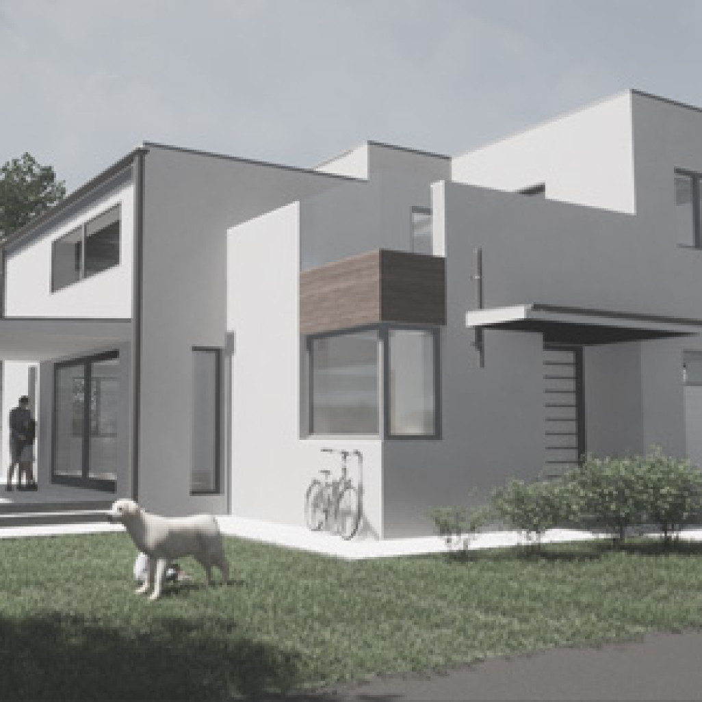 2022-ben készített lakóépület tervek