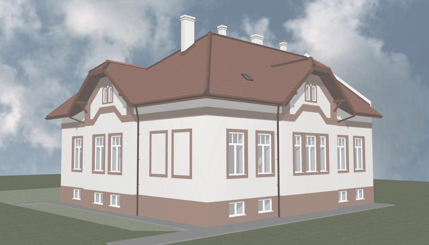 Lakóépület átépítése irodává - Miskolc - 2.